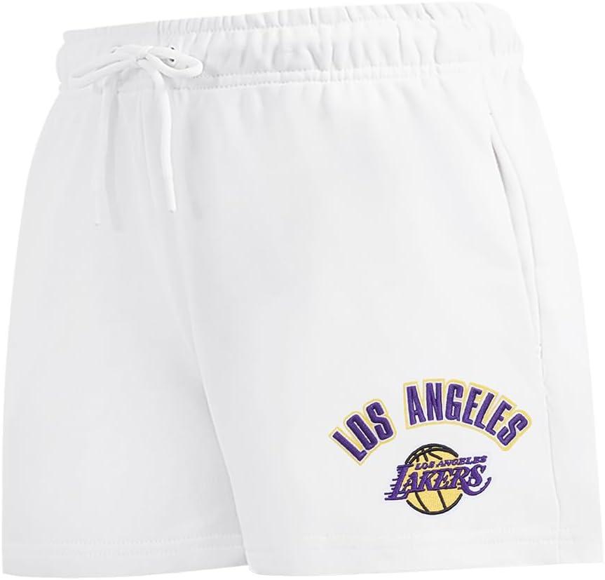 image:imagePro Standard NBA Womens Womens NBA Classic Chenille Fleece Fleece ShortWhite