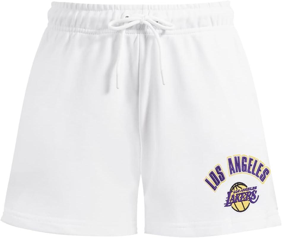 image:imagePro Standard NBA Womens Womens NBA Classic Chenille Fleece Fleece ShortWhite
