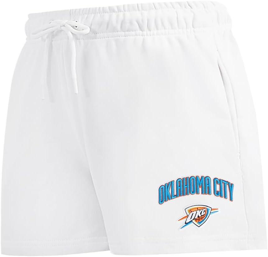 image:imagePro Standard NBA Womens Womens NBA Classic Chenille Fleece Fleece ShortWhite