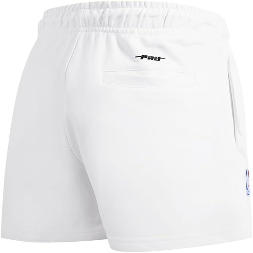 image:imagePro Standard NBA Womens Womens NBA Classic Chenille Fleece Fleece ShortWhite