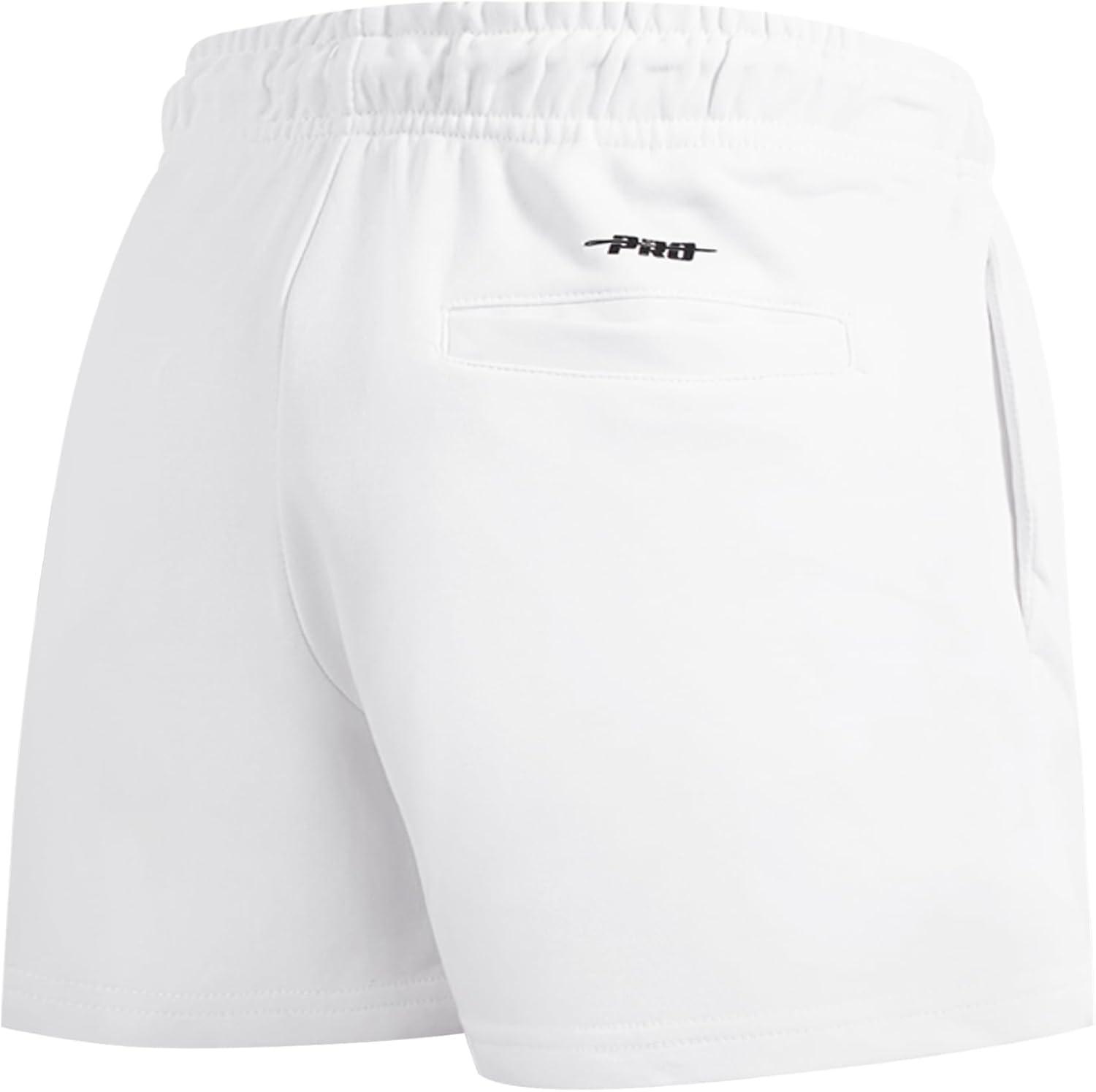 image:imagePro Standard NBA Womens Womens NBA Classic Chenille Fleece Fleece ShortWhite