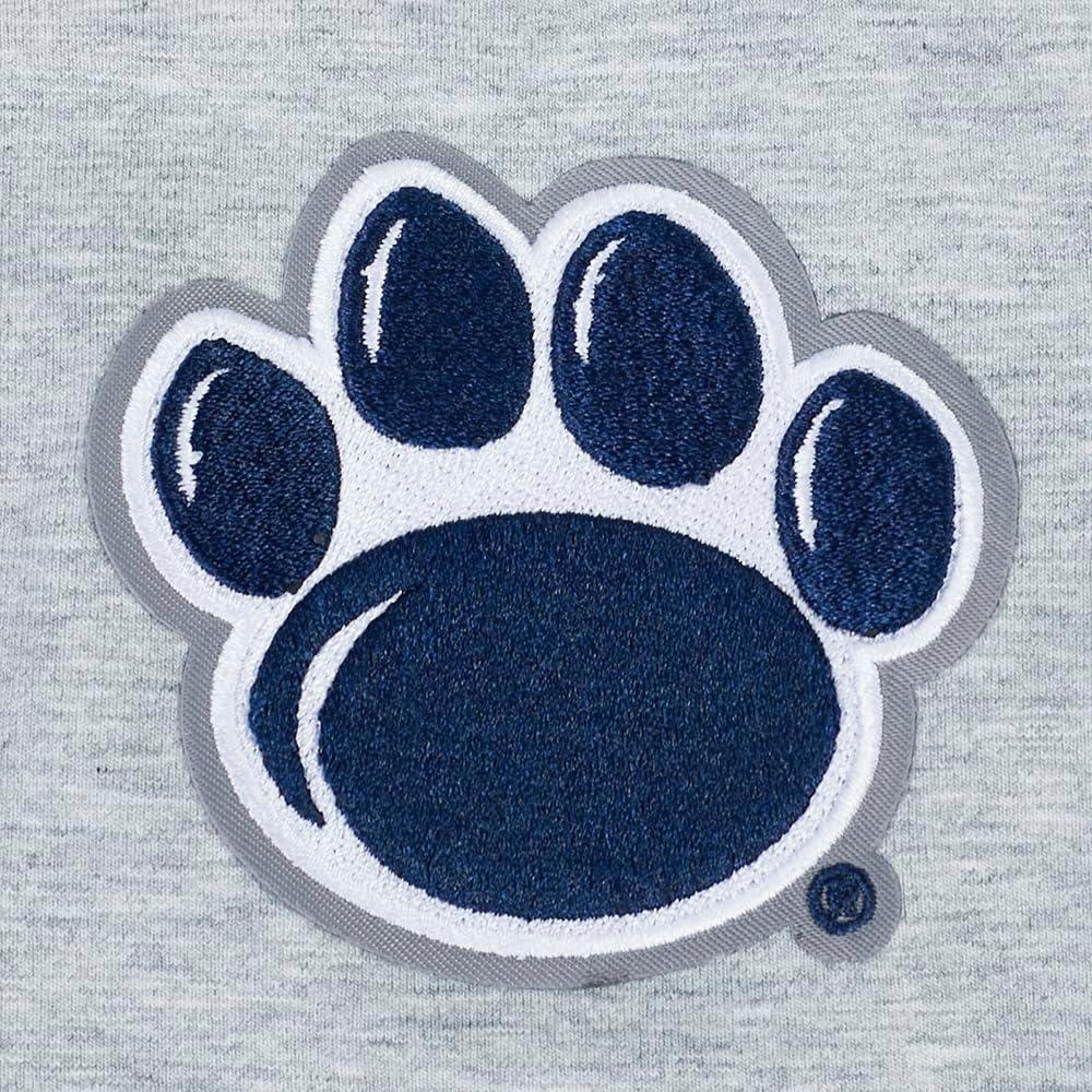 image:imagePro Standard NCAA Womens Womens College Classic Chenille Cotton Short Sleeve Boxy TeeHeather Grey