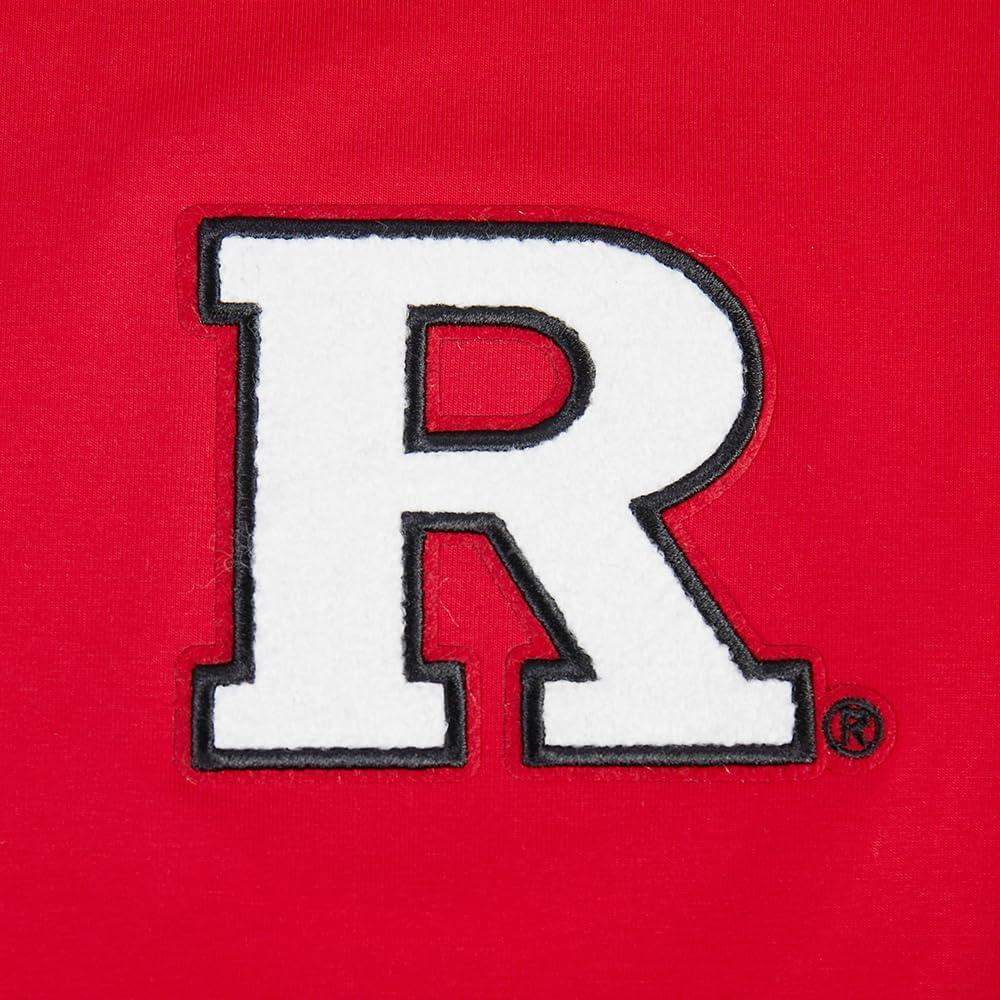 image:imagePro Standard NCAA Womens Womens College Classic Chenille Cotton Short Sleeve Boxy TeeRed