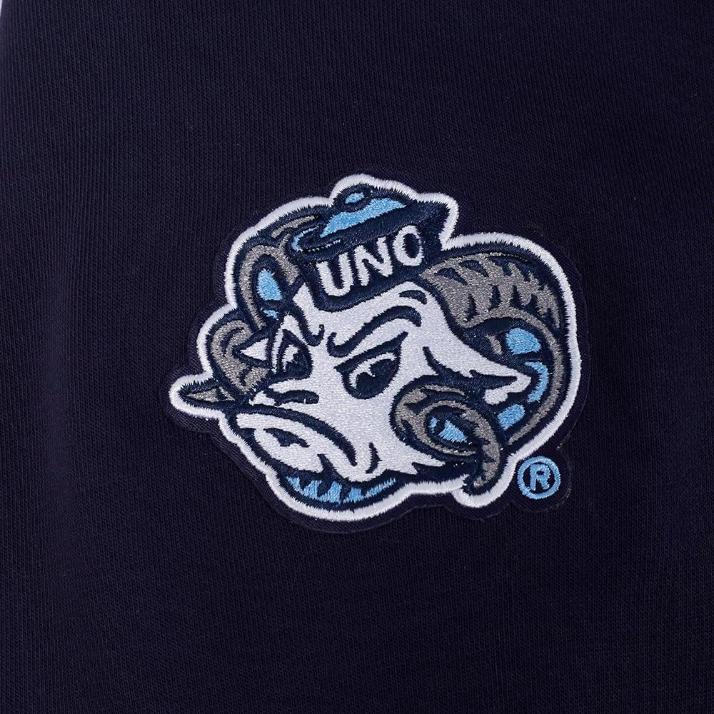 image:imagePro Standard NCAA womens Womens College Classic Chenille Brushed Back French Terry Cropped Pullover HoodieMidnight Navy