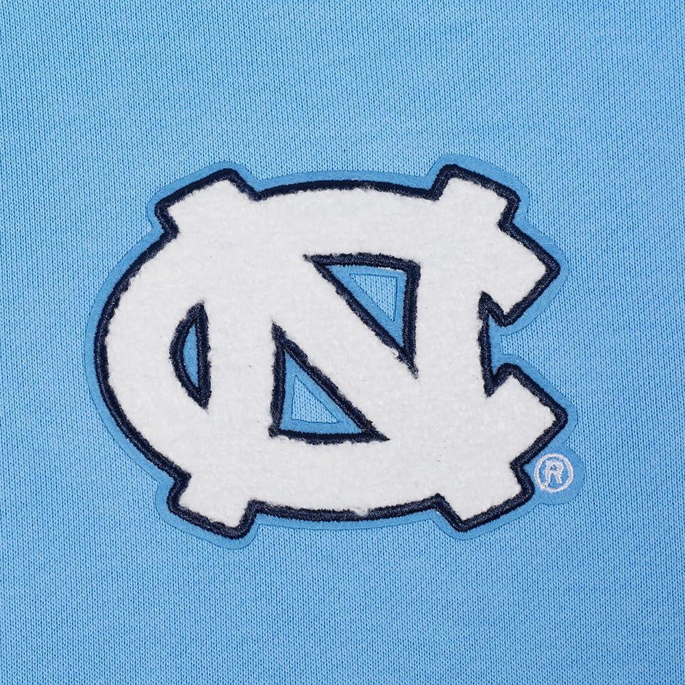 image:imagePro Standard NCAA womens Womens College Classic Chenille Brushed Back French Terry Cropped Pullover HoodieUniversity Blue
