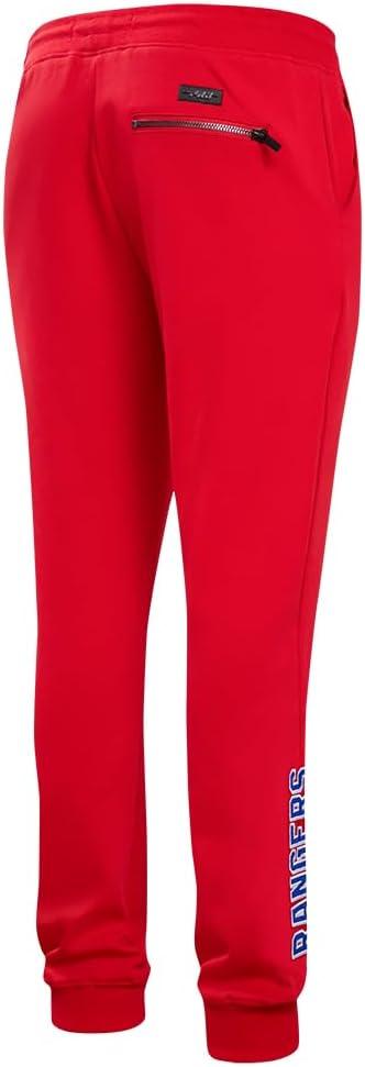 image:imagePro Standard NHL Mens Pro Standard Mens NHL Classic Chenille Cotton Double Knit JoggerRed
