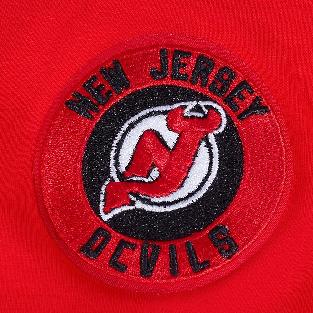 image:imagePro Standard NHL Womens Pro Standard Womens NHL Classic Chenille Cotton Short Sleeve Slim Fit TeeRed