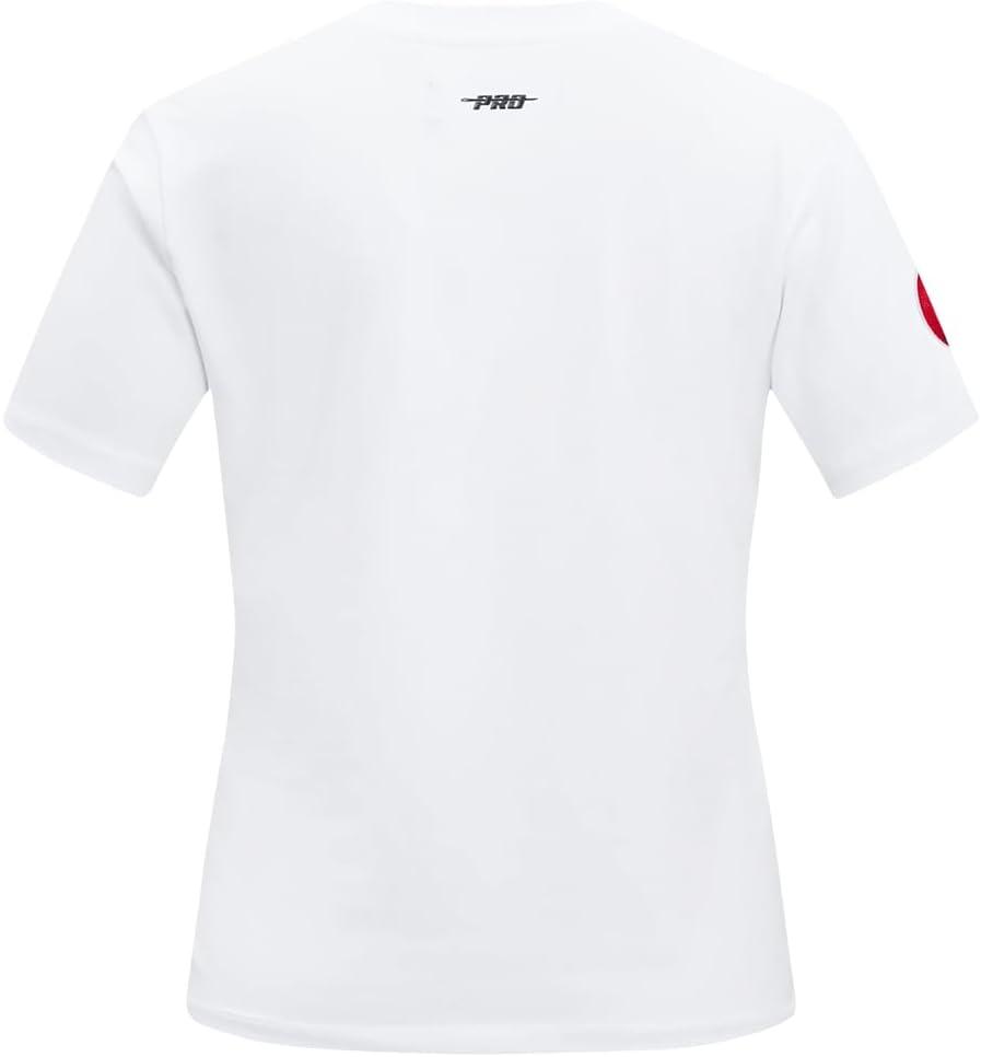 image:imagePro Standard NHL Womens Pro Standard Womens NHL Classic Chenille Cotton Short Sleeve Slim Fit TeeWhite