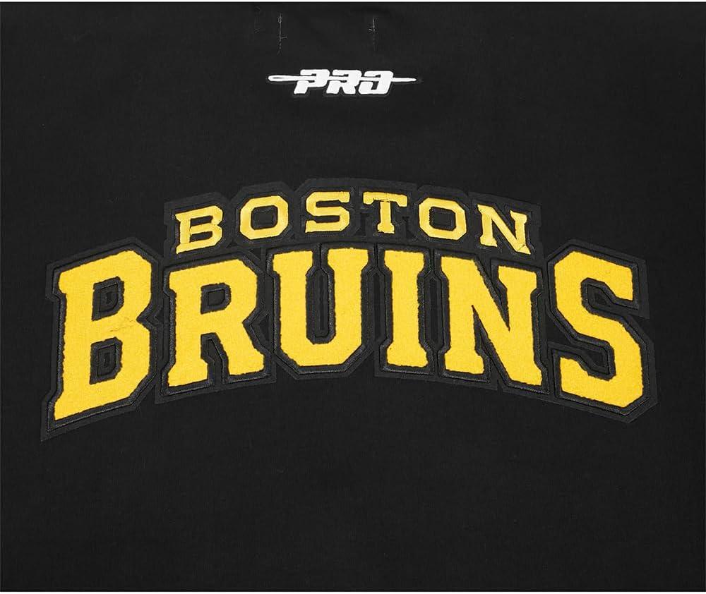 image:imagePro Standard NHL mens Mens Nhl Classic Chenille Cotton Double Knit Button DownBlackYellow