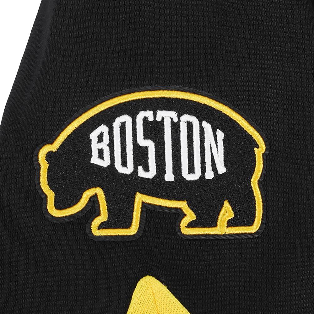 image:imagePro Standard NHL mens Mens Nhl Classic Chenille Cotton Double Knit Button DownBlackYellow
