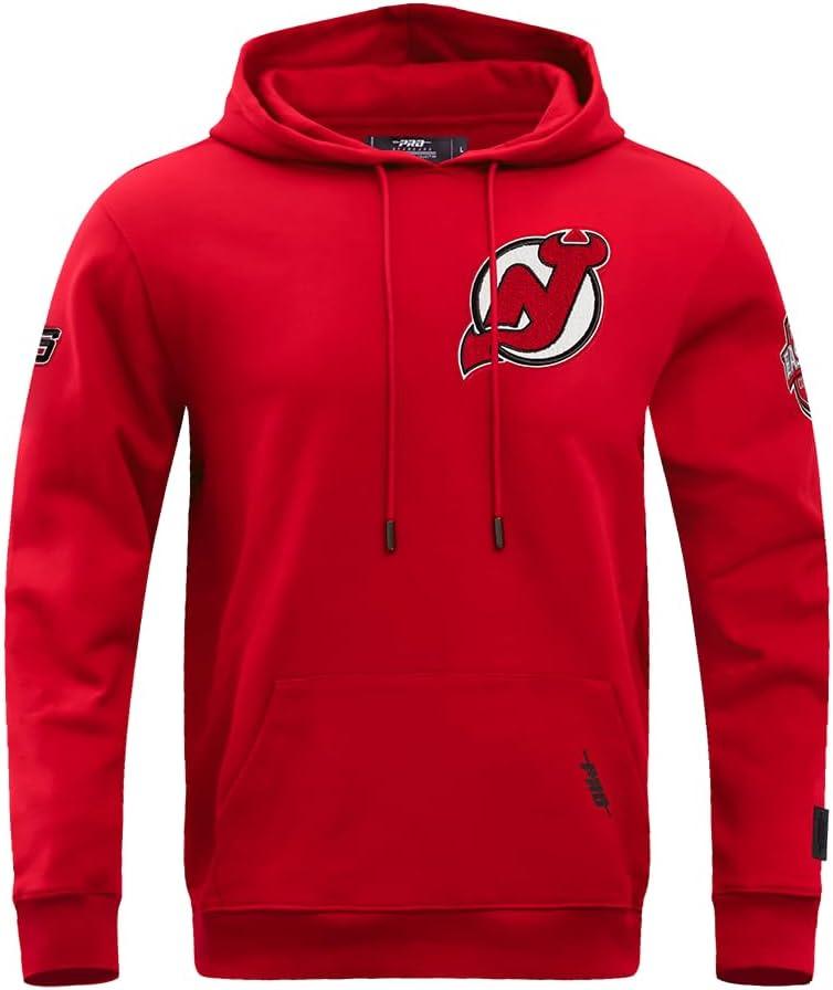 image:imagePro Standard NHL mens Mens Nhl Classic Chenille Cotton Double Knit Pull Over HoodieTeam Color