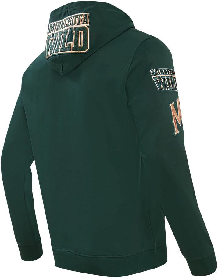 image:imagePro Standard NHL mens Mens Nhl Classic Chenille Cotton Double Knit Pull Over HoodieTeam Color