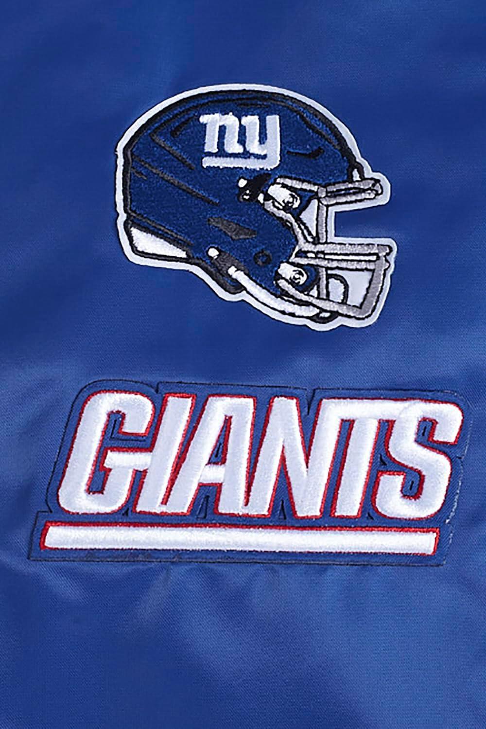 image:imagePro Standard Womens NFL Classic Chenille Satin JacketBlue