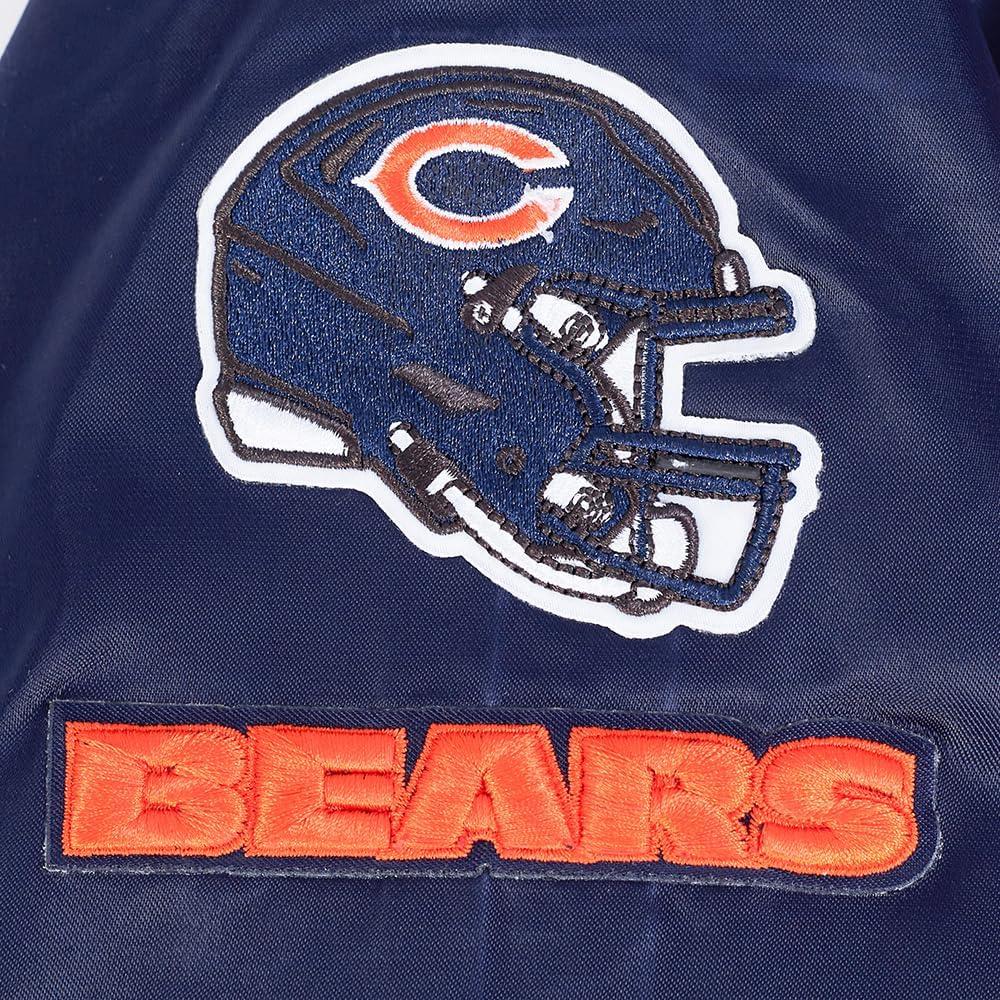 image:imagePro Standard Womens NFL Classic Chenille Satin JacketBlue