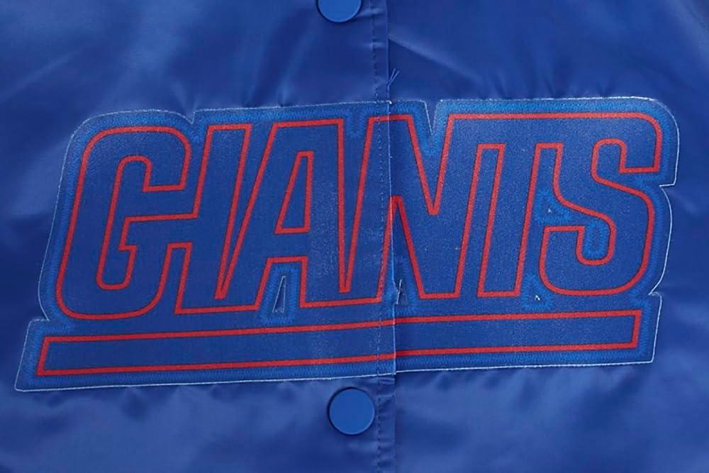 image:imagePro Standard Womens NFL Classic Chenille Satin JacketBlue
