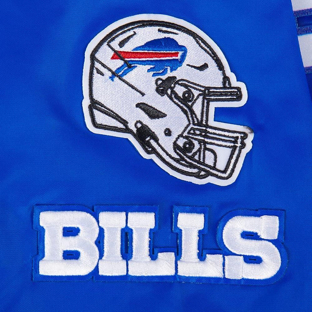 image:imagePro Standard Womens NFL Classic Chenille Satin JacketBlue