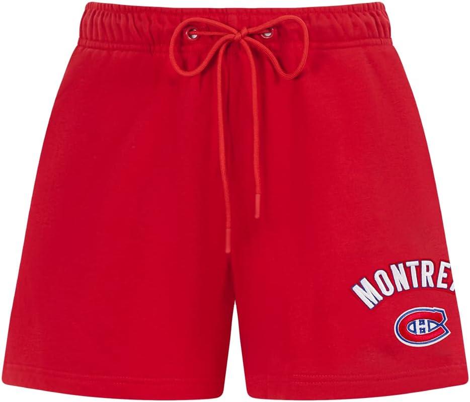 image:imagePro Standard Womens NHL Classic Chenille Brushed Back French Terry Fleece ShortRed