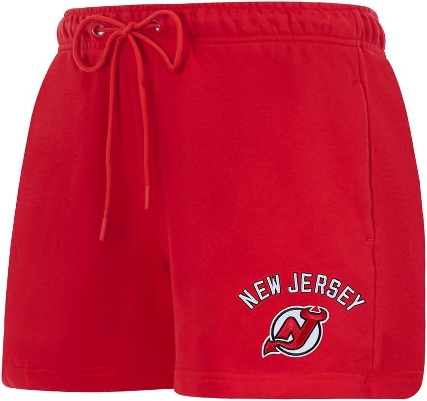 image:imagePro Standard Womens NHL Classic Chenille Brushed Back French Terry Fleece ShortRed