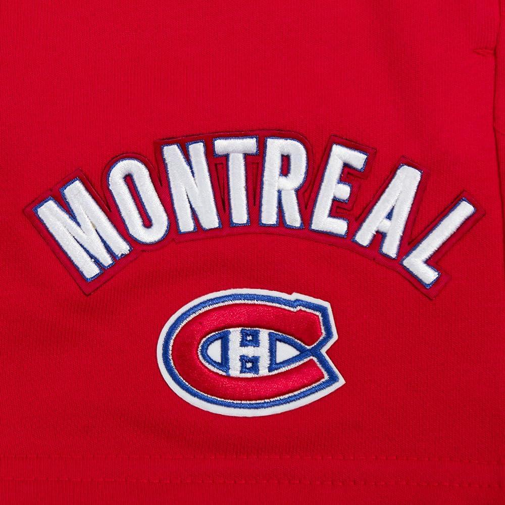image:imagePro Standard Womens NHL Classic Chenille Brushed Back French Terry Fleece ShortRed