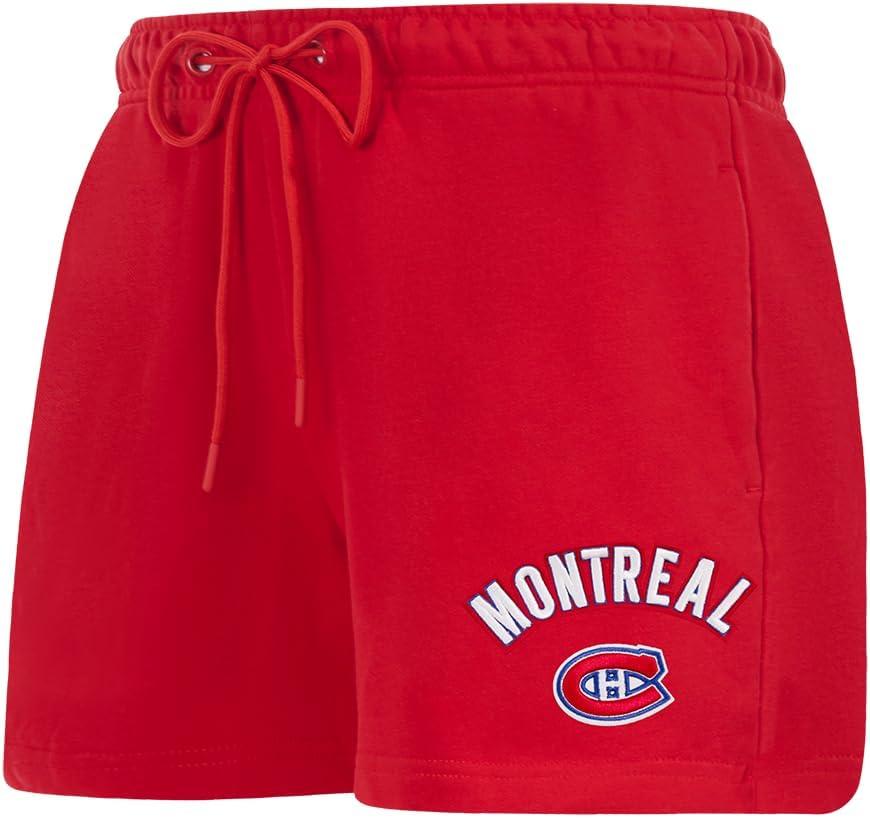 image:imagePro Standard Womens NHL Classic Chenille Brushed Back French Terry Fleece ShortRed