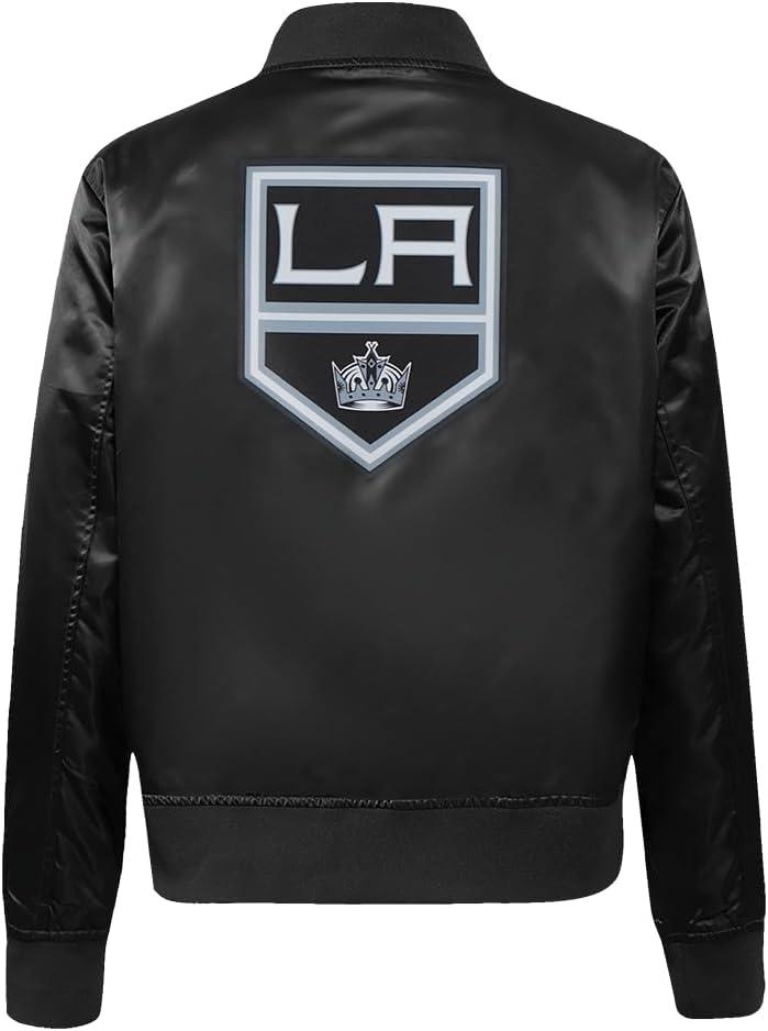 image:imagePro Standard Womens NHL Classic Chenille Satin Satin JacketBlack
