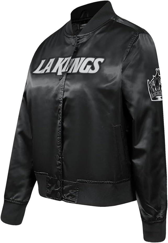image:imagePro Standard Womens NHL Classic Chenille Satin Satin JacketBlack