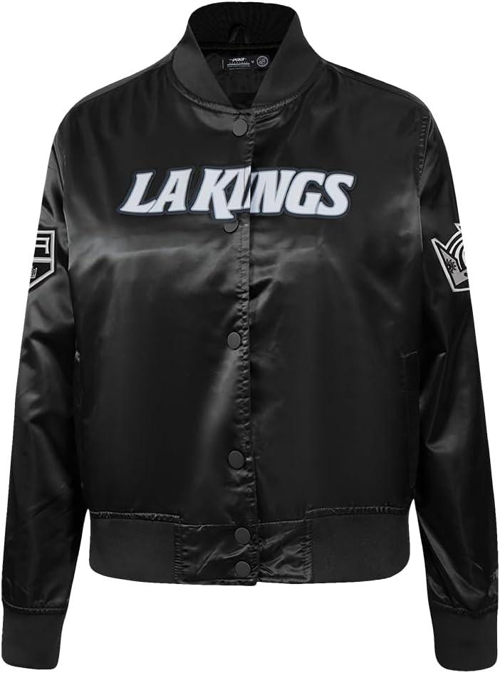 image:imagePro Standard Womens NHL Classic Chenille Satin Satin JacketBlack