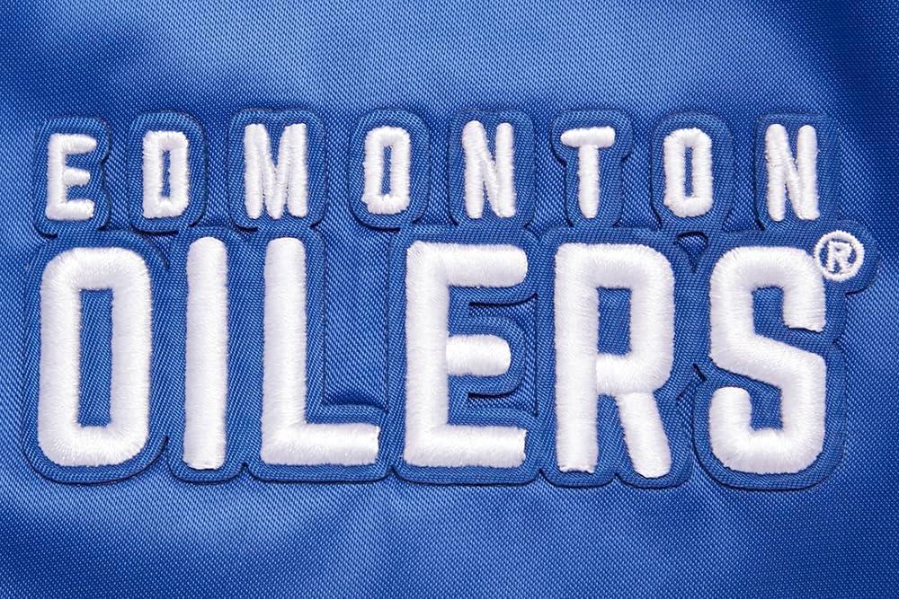 image:imagePro Standard Womens NHL Classic Chenille Satin Satin JacketDodger Blue