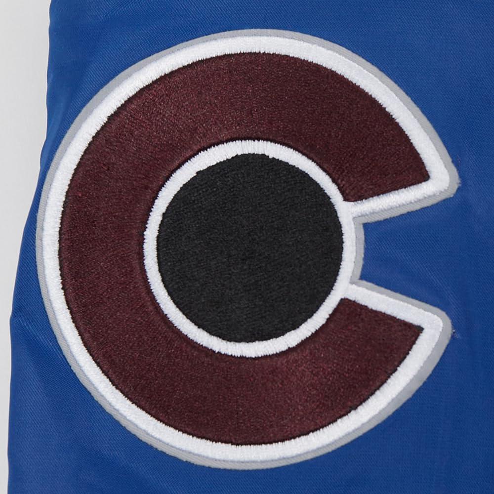 image:imagePro Standard Womens NHL Classic Chenille Satin Satin JacketDodger Blue