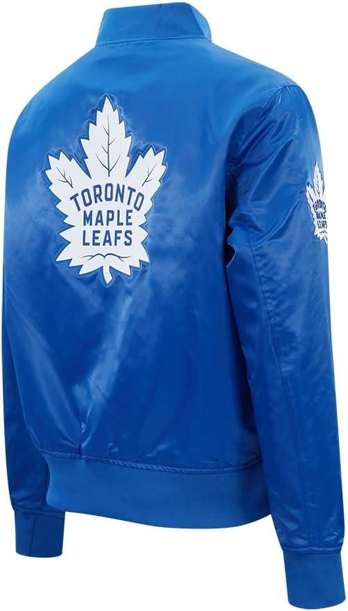 image:imagePro Standard Womens NHL Classic Chenille Satin Satin JacketDodger Blue