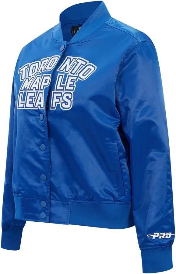 image:imagePro Standard Womens NHL Classic Chenille Satin Satin JacketDodger Blue