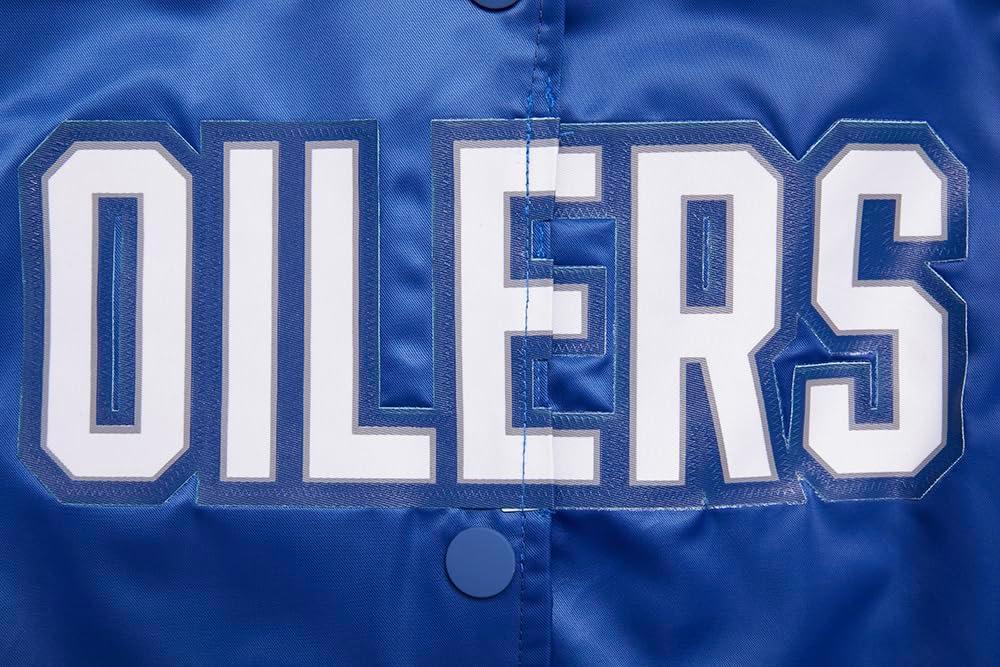 image:imagePro Standard Womens NHL Classic Chenille Satin Satin JacketDodger Blue