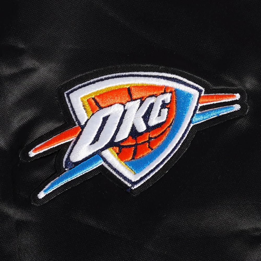 image:imagePro Standard womens Pro Standard Womens Nba Classic Chenille Satin JacketBlack