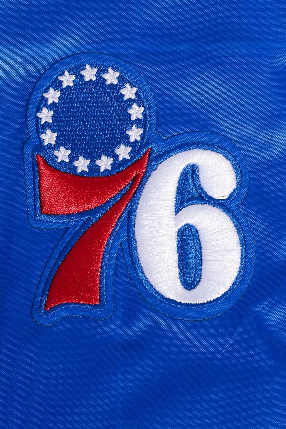 image:imagePro Standard womens Pro Standard Womens Nba Classic Chenille Satin JacketRoyal Blue