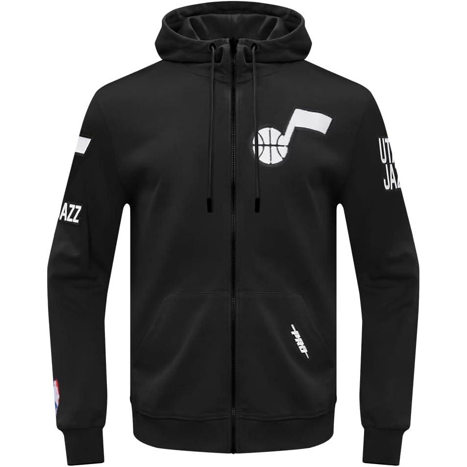 image:imagePro Standard Mens NBA Classic Chenille Double Knit Full Zip Hoodie