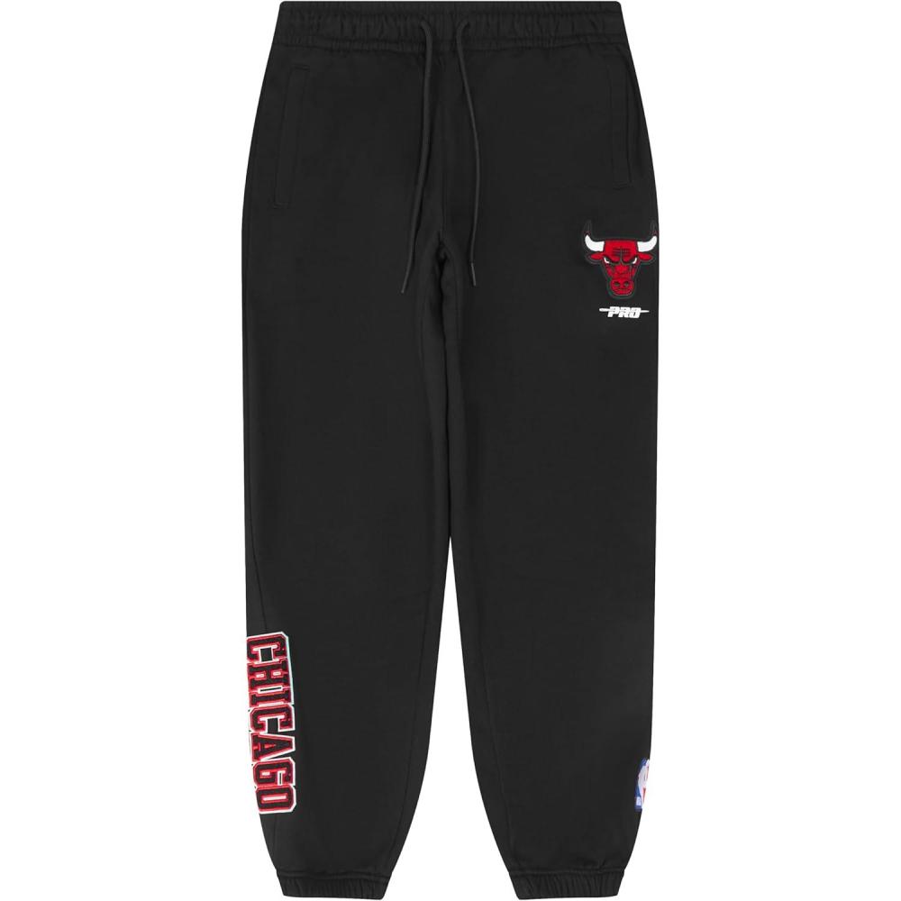 image:imagePro Standard NBA Boys Big Boys NBA Classic Chenille Fleece SweatpantBlack