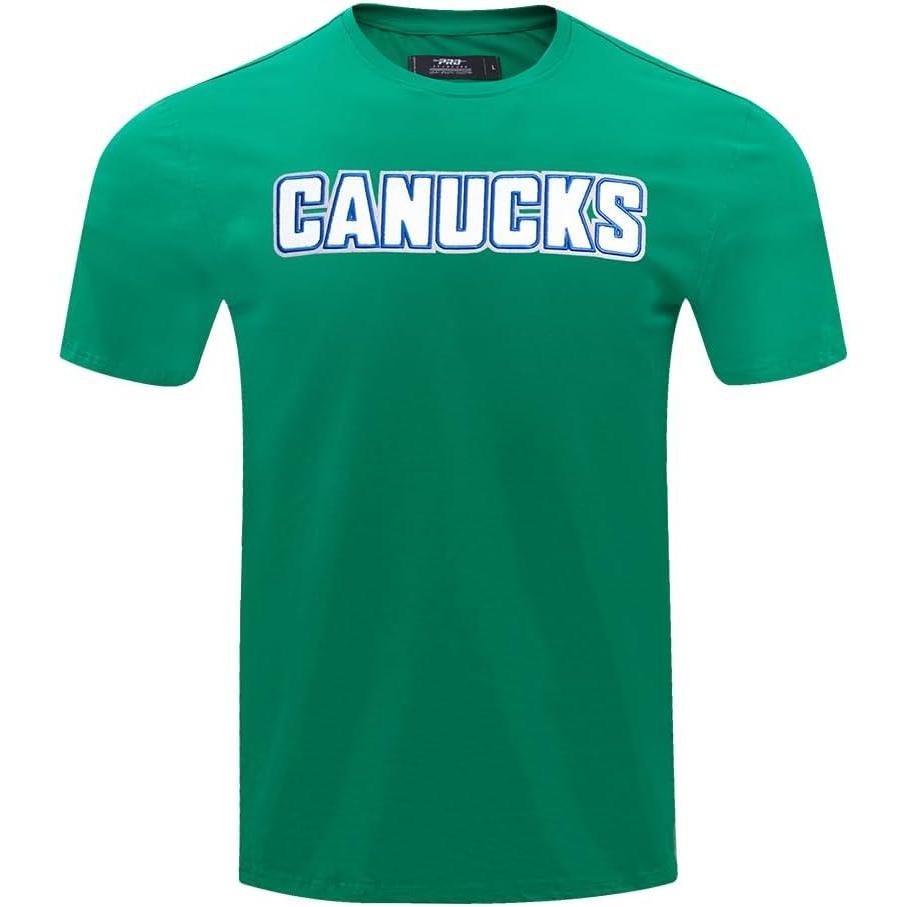 image:imagePro Standard NHL Mens Mens NHL Classic Chenille Short Sleeve TeeKelly Green
