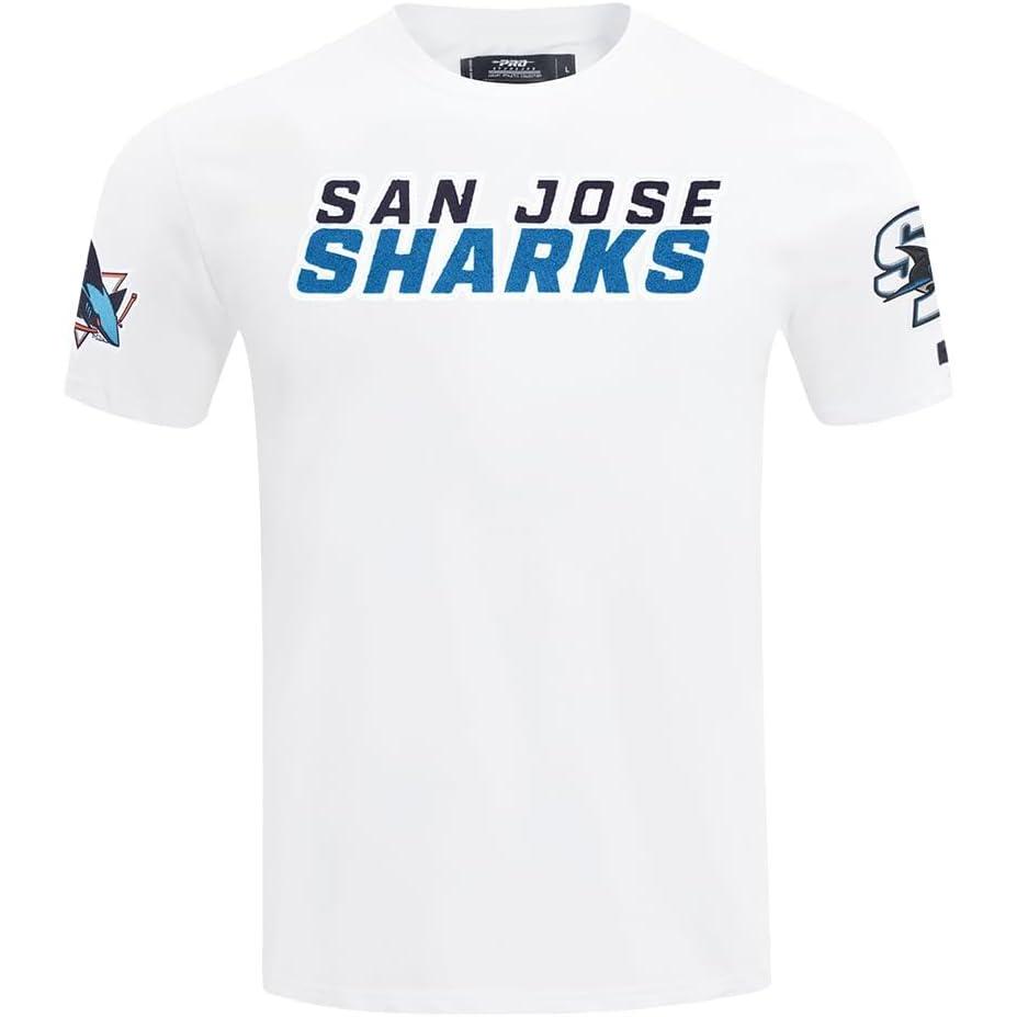 image:imagePro Standard NHL Mens Mens NHL Classic Chenille Short Sleeve TeeWhite