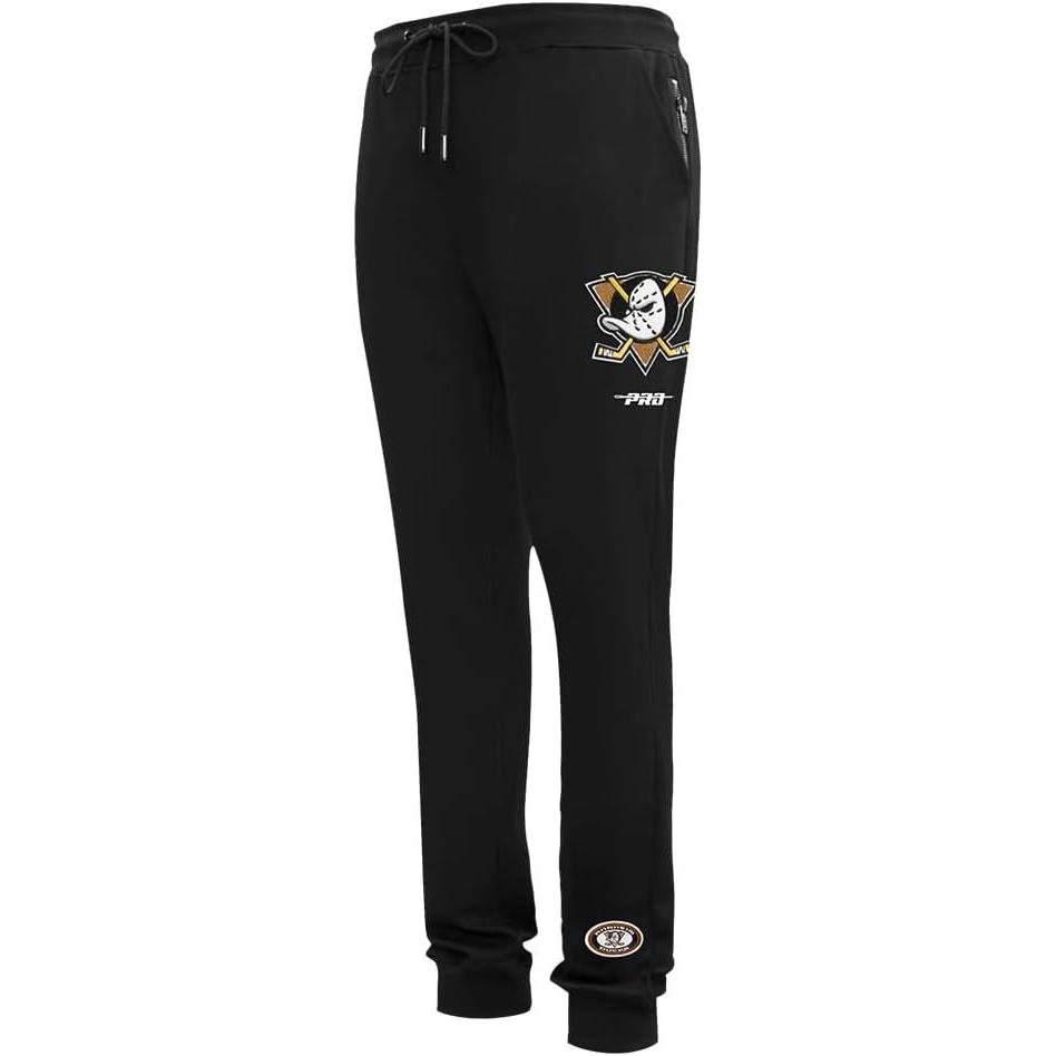 image:imagePro Standard NHL Mens Pro Standard Mens NHL Classic Chenille Cotton Double Knit JoggerBlack
