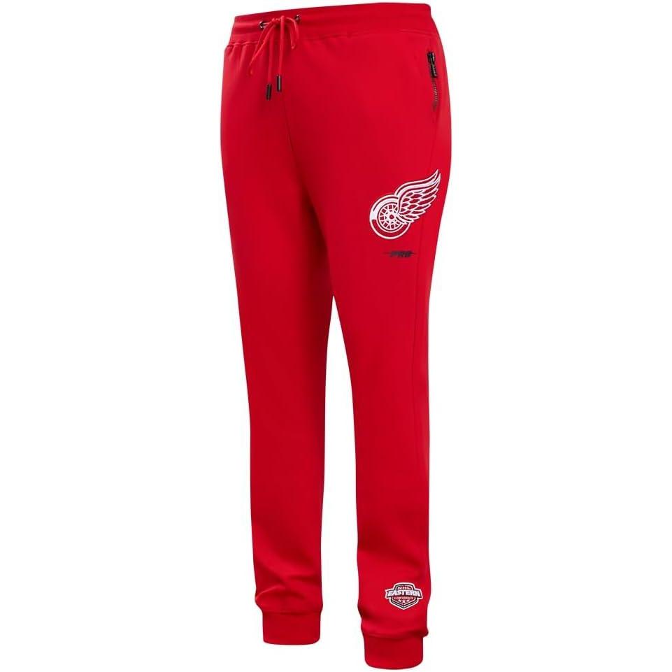 image:imagePro Standard NHL Mens Pro Standard Mens NHL Classic Chenille Cotton Double Knit JoggerRed