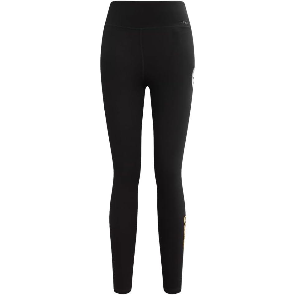 image:imagePro Standard Womens NFL Pittsburgh Steelers Classic Chenille Legging Black L