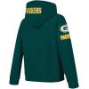 Pro Standard Big Boys NFL Classic Chenille Full Zip Hoodie(Forest Green)