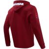 Pro Standard Mens College Classic Chenille Cotton Double Knit Pull Over Hoodie(Cardinal Red)