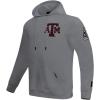 Pro Standard Mens College Classic Chenille Cotton Double Knit Pull Over Hoodie(Gray)