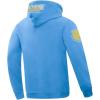 Pro Standard Mens College Classic Chenille Cotton Double Knit Pull Over Hoodie(University Blue)