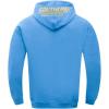 Pro Standard Mens College Classic Chenille Cotton Double Knit Pull Over Hoodie(University Blue)