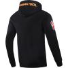 Pro Standard Mens College Classic Chenille Cotton Double Knit Pull Over Hoodie(Wine)