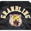 Pro Standard Mens College Classic Chenille Satin Jacket(Black/Yellow)