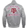 Pro Standard Mens College Classic Chenille Satin Jacket(Gray)