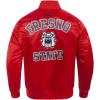 Pro Standard Mens College Classic Chenille Satin Jacket(Red)